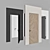 Stylish Interior Doors with Details 3D model small image 6