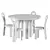 Sarah Sherman Samuel Dining Set 3D model small image 3