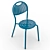 COUPOLE Steel Barstool - D22 x 1.5 Profiles 3D model small image 10