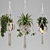 Handcrafted Macrame Plant Hangers 3D model small image 5