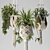 Handcrafted Macrame Plant Hangers 3D model small image 8