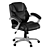 Executive Leather Office Chair 3D model small image 1