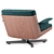 Modern Luxury Armchair Furniture aesthetically designed 3D model small image 3