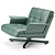 Modern Luxury Armchair Furniture aesthetically designed 3D model small image 6