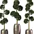 Tall Outdoor Plant Sculpture 3D model small image 3