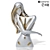 Elegant Woman Sculpture 3D model small image 4