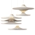 Bamboo SS01 Fabric Pendant Lights 3D model small image 1