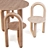 Handcrafted Mono Dining Set 3D model small image 4