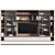 Modern Glass-Panel TV Stand 3D model small image 11