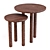 Luxury French Design Collection Side Tables 3D model small image 2