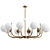 Elegant Felicitat Chandelier Design 3D model small image 1