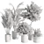 Modern Indoor Plant Set 57 3D model small image 7