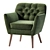 Madelyn Mid Armchair: Modern Design 3D model small image 2