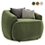 Sofia Armchair in 3 Colors 3D model small image 2