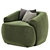Sofia Armchair in 3 Colors 3D model small image 4