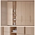 Modern Sliding Door Wardrobe Set 3D model small image 1