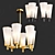Luxury Eichholtz Dino Chandelier 3D model small image 3