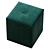 Luxury Parisian Pouf by Coco Treca 3D model small image 2