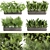 Low-Volume Indoor Plant Collection 3D model small image 1