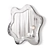 Elegant Chrome Wall Mirror 3D model small image 1