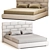 Majal Bed Collection: Modern Elegance 3D model small image 3