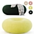Boa Donut Pouf by Sabine 3D model small image 1