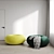 Boa Donut Pouf by Sabine 3D model small image 2