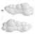 Cloud-inspired Nuvola Pendant Illumination 3D model small image 6