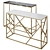 Elegant Console Set by Cazarina 3D model small image 4