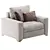 Exton Domingo Salotti Sofa Set 3D model small image 1