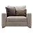 Exton Domingo Salotti Sofa Set 3D model small image 3