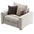 Exton Domingo Salotti Sofa Set 3D model small image 6