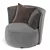 Modern Love Chair Artistic Design 3D model small image 3