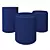 Stackable Stools & Side Table 3D model small image 3
