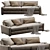 Luxury Maxwell Sofa Model 3D model small image 1