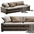 Luxury Maxwell Sofa Model 3D model small image 2