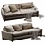 Luxury Maxwell Sofa Model 3D model small image 4