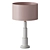 Elegant Modern Table Lamp 3D model small image 3