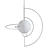 Modern Pendant Light Fixture 3D model small image 2