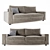 Versatile Sofa-Bed Milano Petrucciani 3D model small image 1