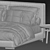 Luxury Sleep Haven: Magnum Bed 3D model small image 5