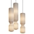 Contemporary TAISTO Pendant Light 3D model small image 2