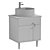 VOQ Sense 60 Vanity Set 3D model small image 3