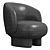  Luxe 2014 Armchair Furniture Paris 3D model small image 7