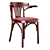 Rose-M Wooden Chair from Belarus 3D model small image 1