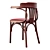 Rose-M Wooden Chair from Belarus 3D model small image 3