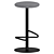 Modern Bar Stool ODETTE 3Colors 3D model small image 5