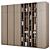 Modern Style Modular Wardrobes 3D model small image 2