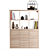 KALLAX Shelving Unit 6 Inserts 3D model small image 4