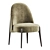 Velvet Upholstered Ames Dining Chair 3D model small image 2